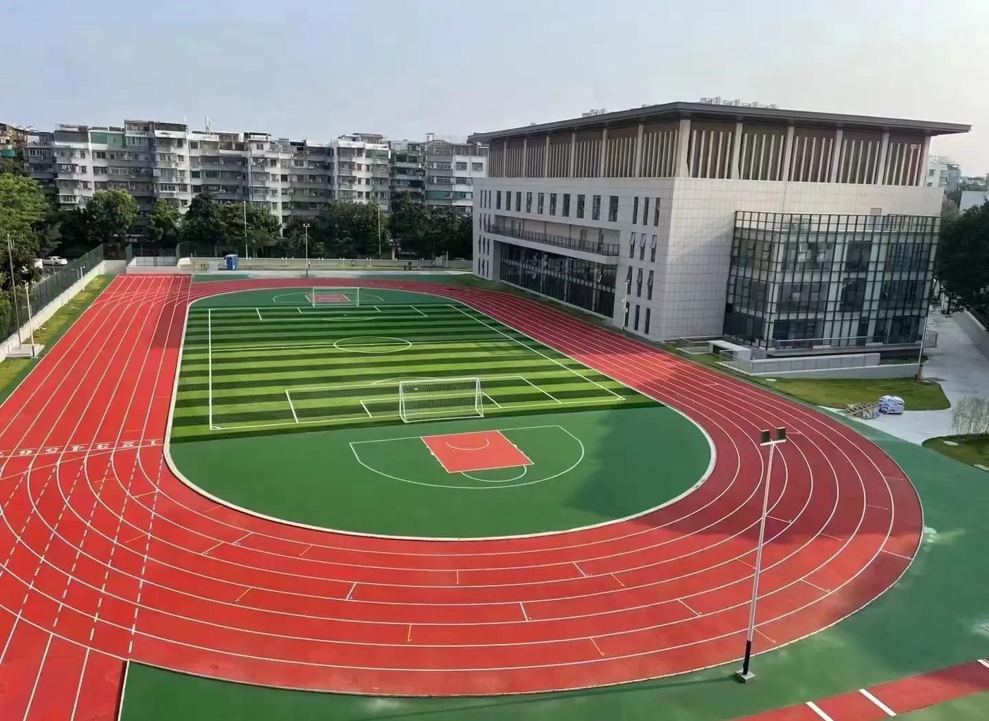 渭南市塑胶跑道塑胶篮球场 - 方案